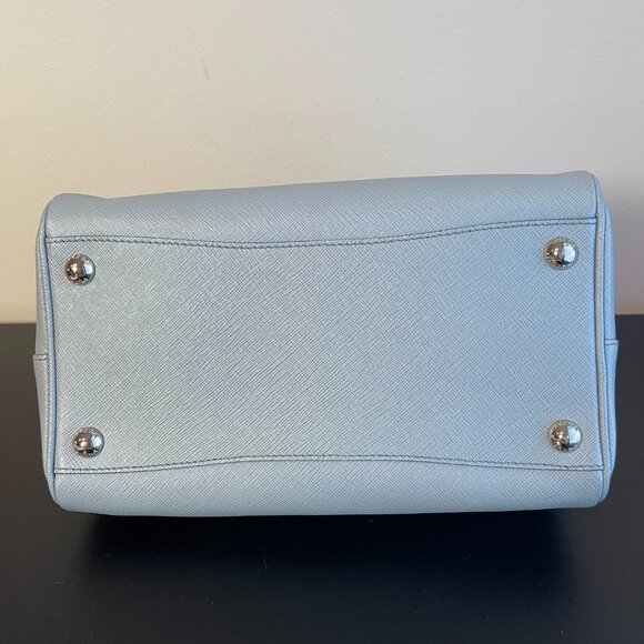 Prada Astrale Saffiano Lux Leather 2Way Bowling Bag - Preowned - Picture 3 of 13